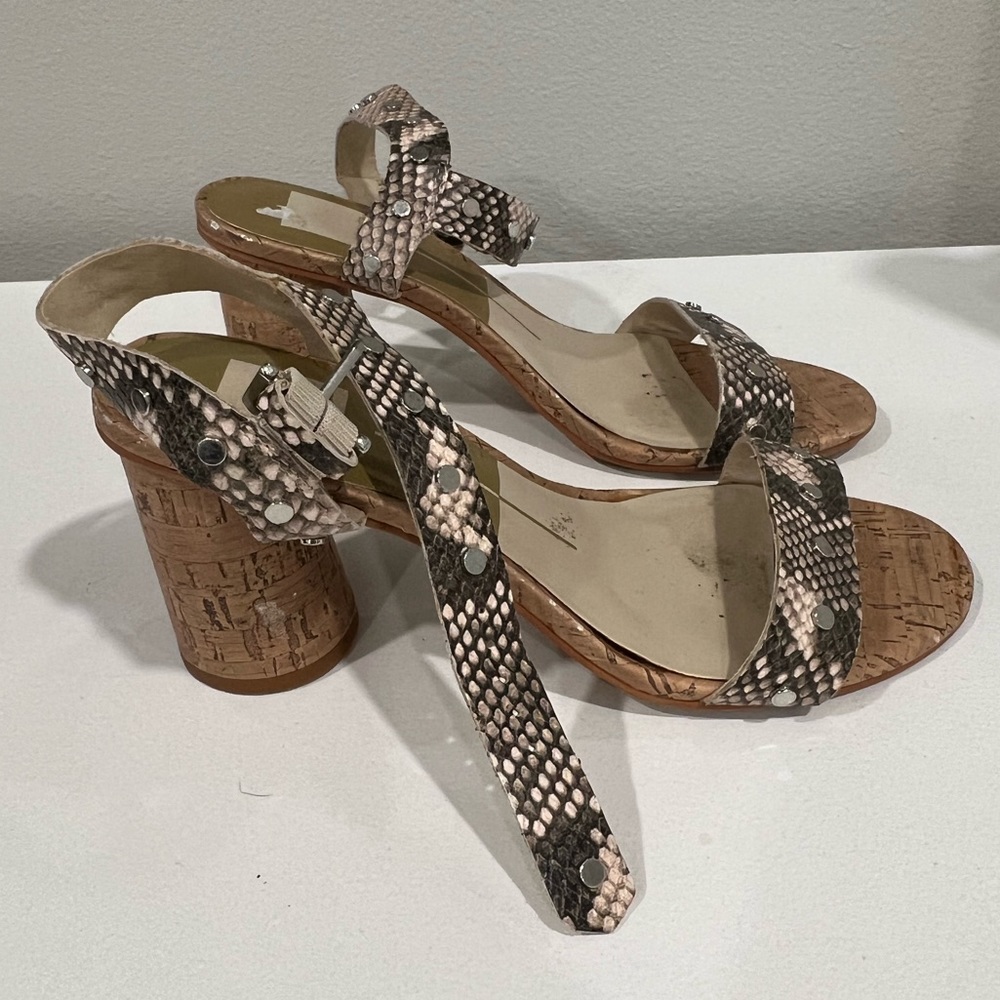 Dolce Vita snakeskin sandals